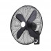 Telemax FW-45/FW3 Black Επιτοίχιος Ανεμιστήρας 45cm 120W με Κορδονάκι & Διακόπτη Telemax FW-45/FW3 Black Επιτοίχιος Ανεμιστήρας 45cm 120W με Κορδονάκι & Διακόπτη