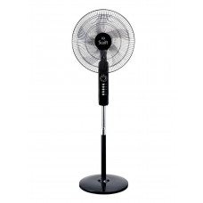 IQ PSF45-5 Ανεμιστήρας Ορθοστάτης Δαπέδου 70W με 4 Ταχύτητες και Χρονοδιακόπτη
