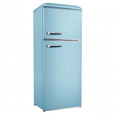 Robin RB-280 Retro Ψυγείο Δίπορτο 278lt Total No Frost Light Blue