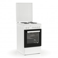 Thermogatz TGS E50 WH TURBO Ηλεκτρική Κουζίνα 50cm με Φούρνο 47lt Λευκή