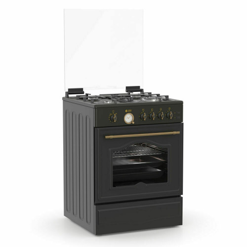 Thermogatz TGS 4222 RUSTIC ANTH Κουζίνα Υγραερίου 60cm με Φούρνο Thermogatz TGS 4222 RUSTIC ANTH Κουζίνα Υγραερίου 60cm με Φούρνο