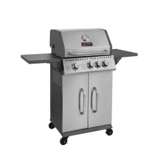 BBQ Υγραερίου GS GRILL ELITE 3+1 INOX – 11,5 kW