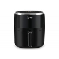 Izzy Air Fryer 4.5L Μαύρο – Ψηφιακή Φριτέζα IZ-8222