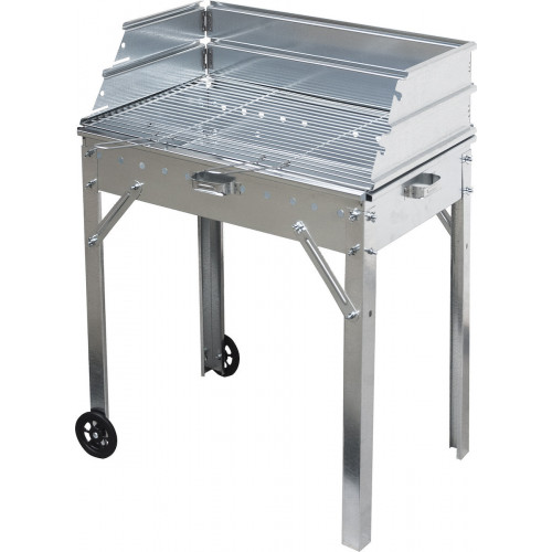 BBQ Κάρβουνου Νο84 Γαλβανιζέ Ψησταριά 80x40 BBQ Κάρβουνου Νο84 Γαλβανιζέ Ψησταριά 80x40