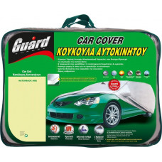 Guard Κουκούλα Αυτοκινήτου Hatchback Small Αδιάβροχη 380x135cm με Τσάντα Μεταφοράς