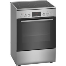 Bosch HKR390050 Κουζίνα Κεραμική Inox – Ηλεκτρικός Φούρνος 66lt