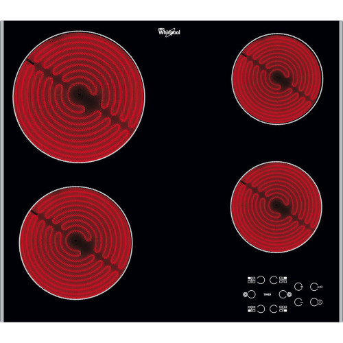 Whirlpool AKT 8090/LX Αυτόνομη Κεραμική Εστία 4 Ζωνών Whirlpool AKT 8090/LX Αυτόνομη Κεραμική Εστία 4 Ζωνών