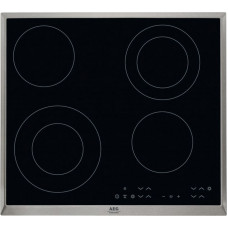 AEG HK634021XB Αυτόνομη Κεραμική Εστία 4 Ζωνών με Αφή & Timer